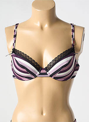 Soutien-gorge tissage tulle haut soutien-gorge emboitant violet ESPRIT femme