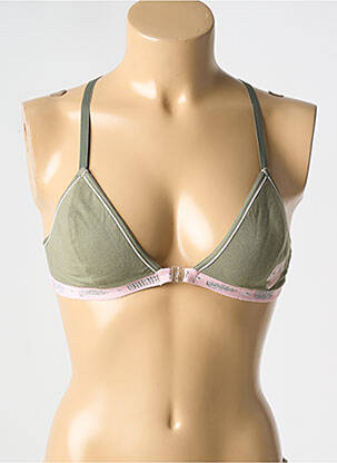 Soutien-gorge sans armature haut soutien-gorge nageur vert CHIPIE femme