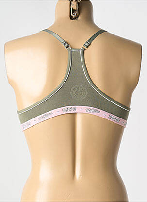 Soutien-gorge sans armature haut soutien-gorge nageur vert CHIPIE femme