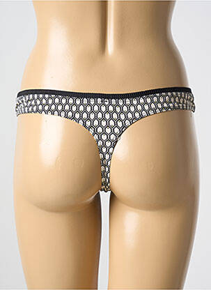 Tanga stretch noir ESPRIT femme