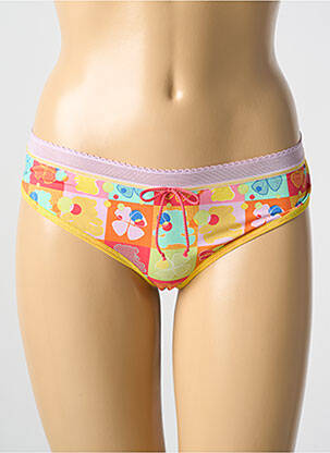 Tanga stretch violet LULUCASTAGNETTE femme