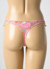 Tanga rose BANANA MOON pour femme seconde vue