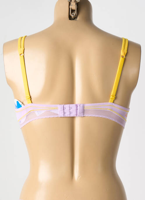 Soutien-gorge jaune LULUCASTAGNETTE pour femme