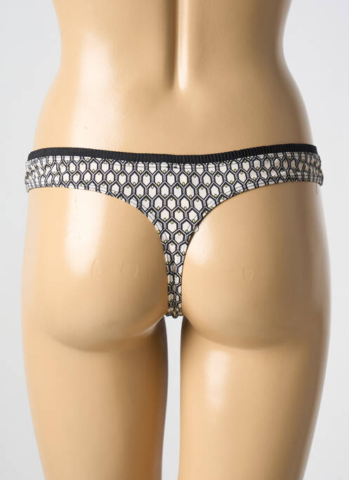 Tanga noir ESPRIT pour femme