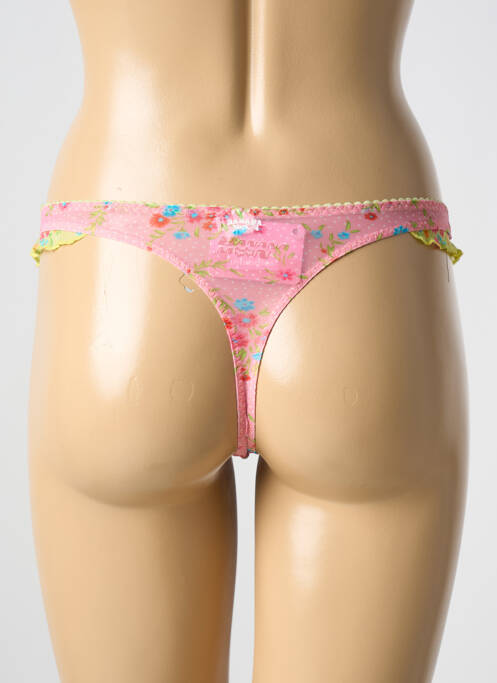 Tanga rose BANANA MOON pour femme