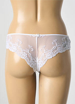 Tanga tanga blanc AMBRA femme