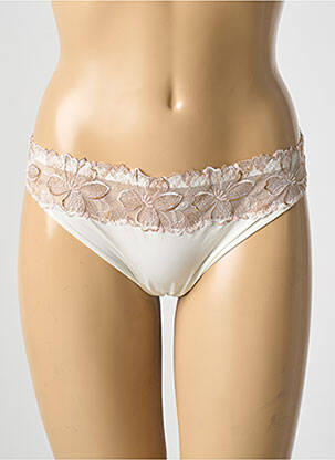String broderie beige PRIMA DONNA femme