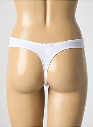 Tanga stretch blanc PRIMADONNA femme