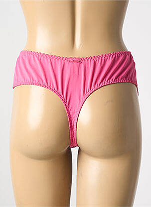String broderie rose PRIMADONNA femme