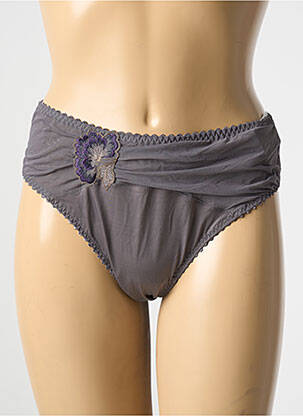 String broderie gris PRIMADONNA femme