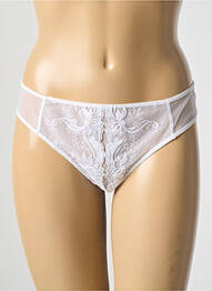 String broderie blanc MILLESIA femme