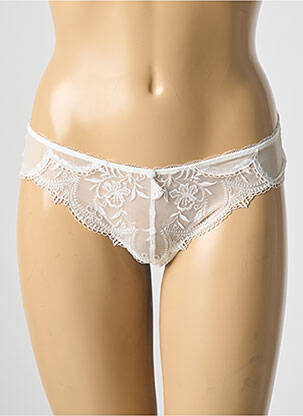 String broderie blanc MILLESIA femme