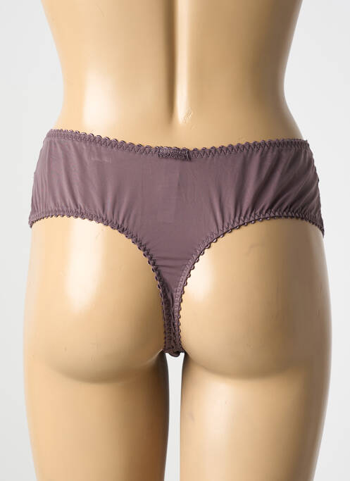 Tanga violet PRIMA DONNA pour femme