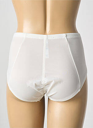 Culotte haute légère et transparente beige PIEGE femme