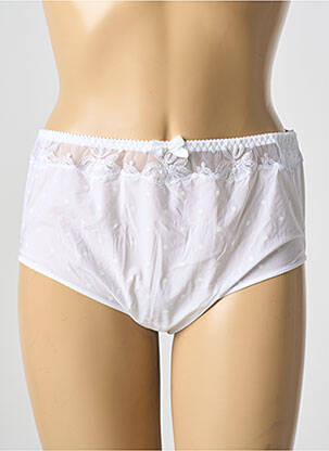 Culotte tissage satiné blanc PRIMA DONNA femme