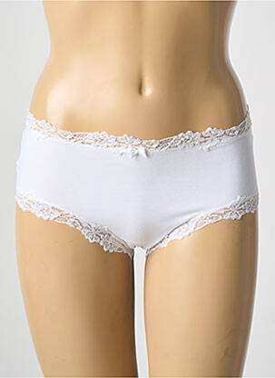 Shorty stretch blanc AMBRA femme