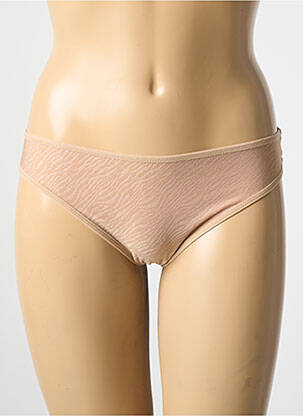 Culotte effet matière satinée chair LUNA femme