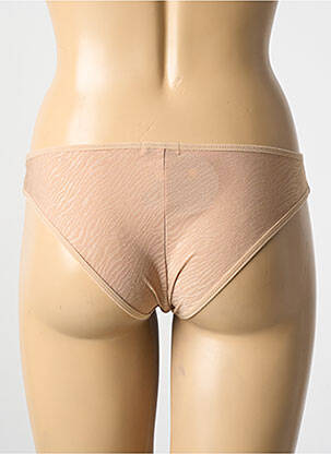 Culotte effet matière satinée chair LUNA femme