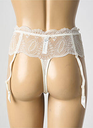 Tanga stretch beige MARIE JO femme