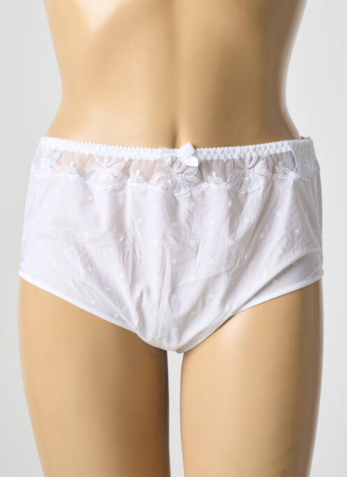 Culotte tissage satiné blanc PRIMA DONNA femme