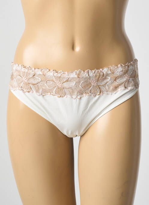Culotte tissage satiné beige PRIMA DONNA femme