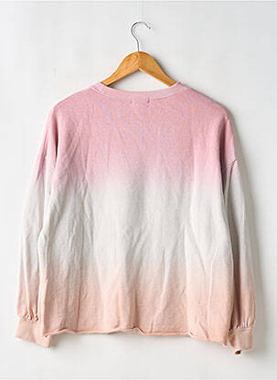 Sweat-shirt sérigraphie manches longues rose RAILS femme