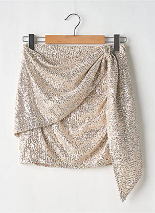 Jupe courte argent NAKED pour femme