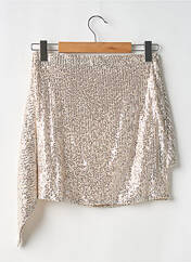 Jupe courte argent NAKED pour femme seconde vue