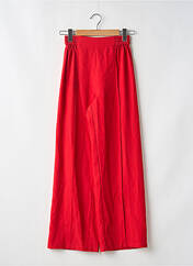 Pantalon flare rouge CIDER pour femme seconde vue