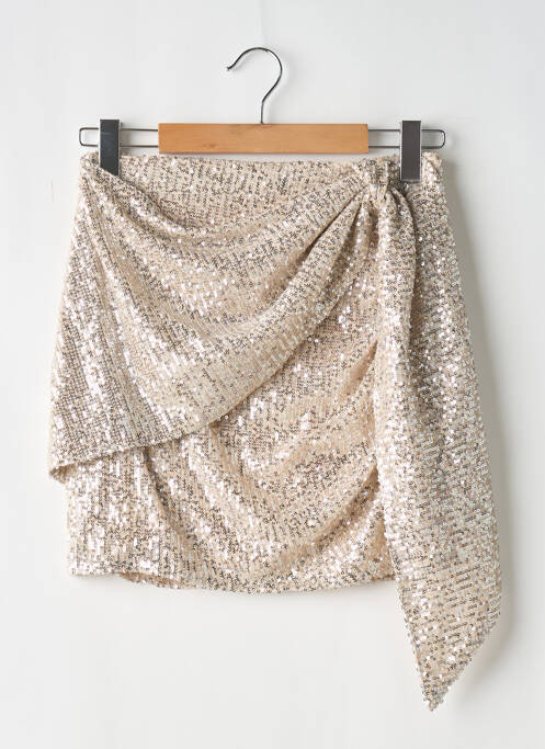 Jupe courte argent NAKED pour femme