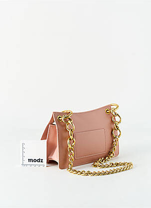 Sac multipoches forme rectangulaire rose PÔ&ME femme