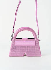 Sac rose KARL LAGERFELD pour femme seconde vue