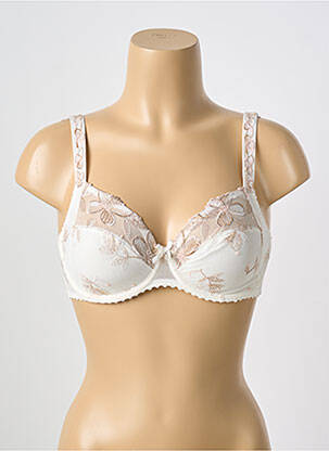 Soutien-gorge légère et transparente haut soutien-gorge emboitant beige PRIMA DONNA femme