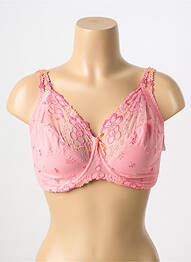 Soutien-gorge légère et transparente haut soutien-gorge emboitant rose PRIMADONNA femme