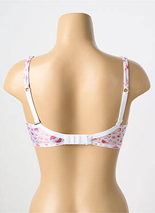 Soutien-gorge effet matière satinée haut soutien-gorge emboitant rose AMBRA femme