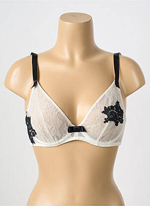 Soutien-gorge légère et transparente haut soutien-gorge emboitant beige CHANTAL THOMASS femme