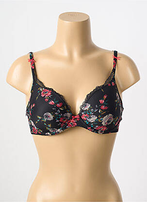 Soutien-gorge broderie haut soutien-gorge moulé noir MARIE JO femme