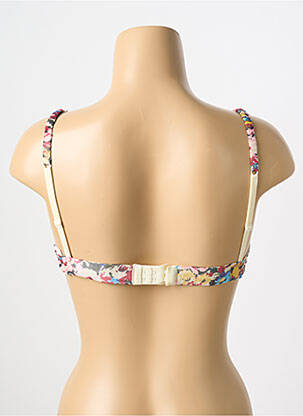 Soutien-gorge effet matière satinée haut soutien-gorge moulé beige KENZO femme