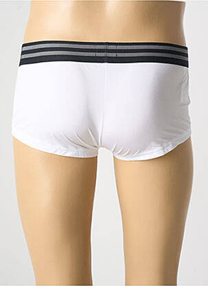 Boxer effet matière satinée blanc HOM homme