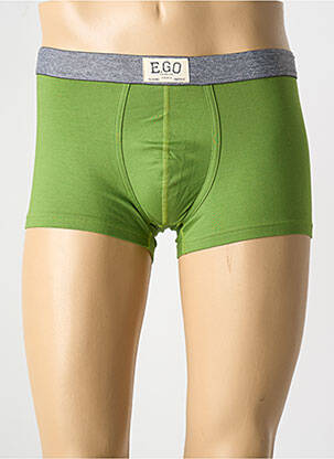 Boxer stretch vert HOM homme