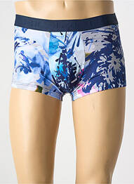 Boxer imprimé fantaisie bleu HOM homme