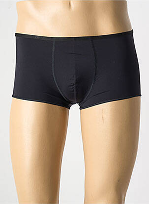 Boxer effet matière satinée noir HOM homme