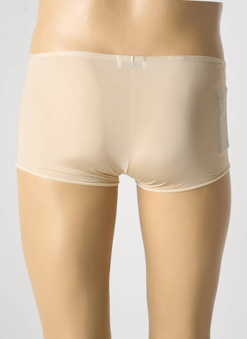 Boxer effet matière satinée chair HOM homme