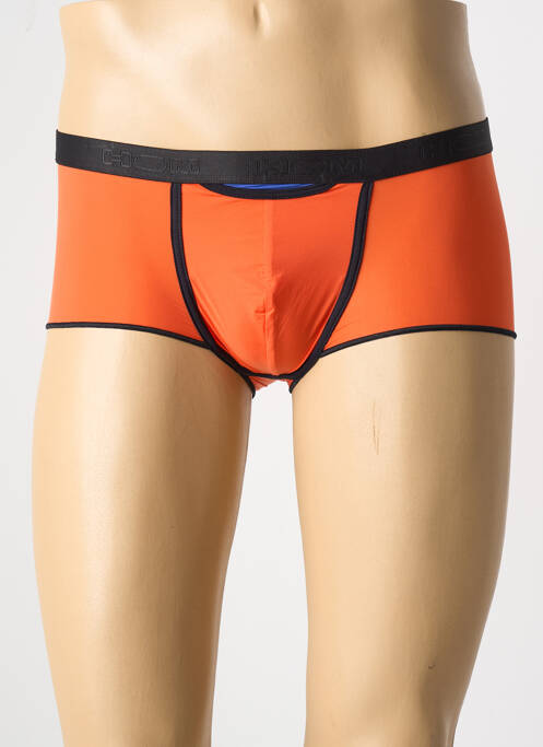 Boxer orange HOM pour homme