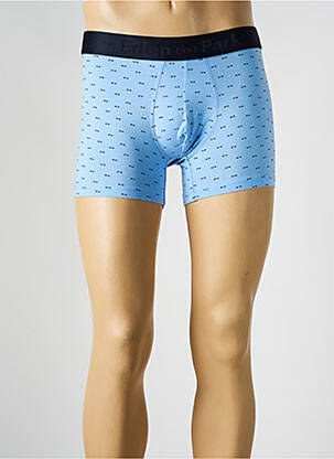 Boxer imprimé fantaisie bleu EDEN PARK homme