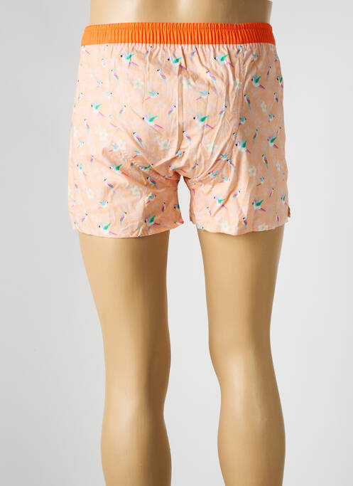 Caleçon orange ARTHUR pour homme