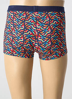 Boxer imprimé fantaisie bleu HOM homme