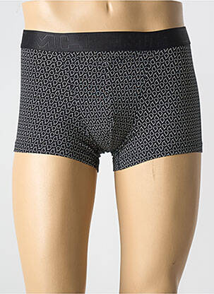 Boxer imprimé fantaisie noir HOM homme
