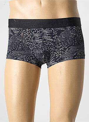 Boxer effet matière satinée gris HOM homme