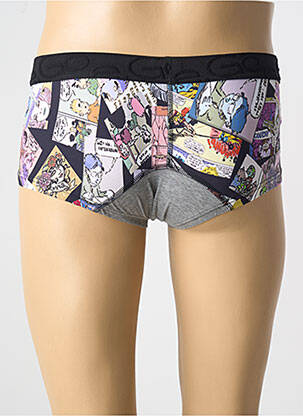 Boxer imprimé fantaisie gris E.GO homme